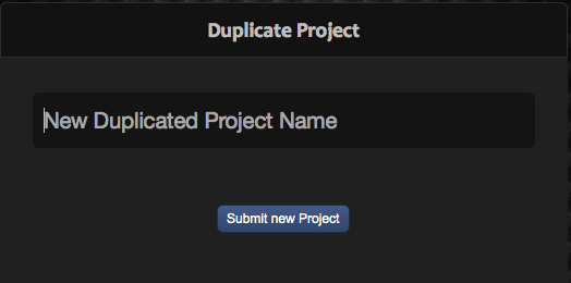 duplicate-project